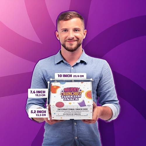 Eastanbul International Snack Box, Premium 25 Full-Size Foreign Snack Box, From Around The World International, Sweet, Savory, Chewy, Crunchy thumbnail 8