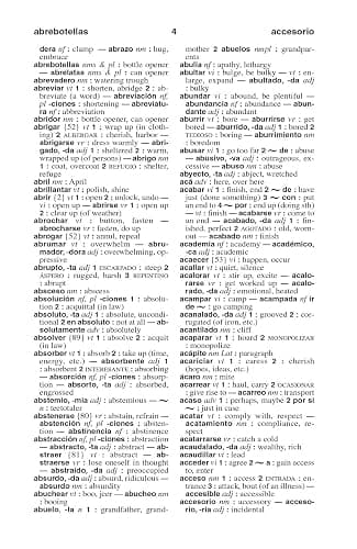 Merriam-Webster's Pocket Spanish-English Dictionary, Newest Edition, (Flexible Paperback) thumbnail 3