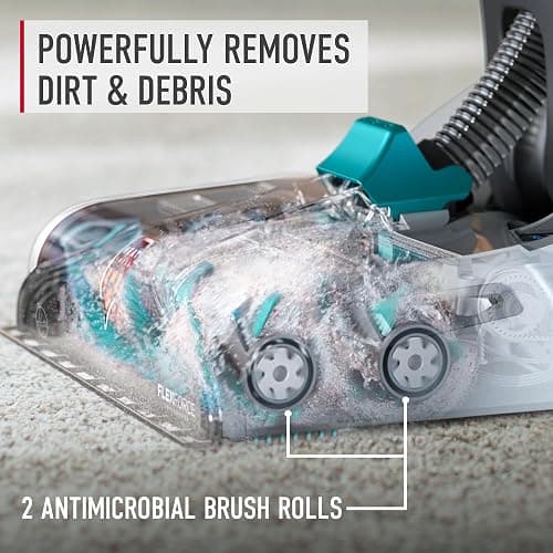 Hoover Smartwash Automatic Carpet Cleaner Machine, FH52000, Turquoise thumbnail 4