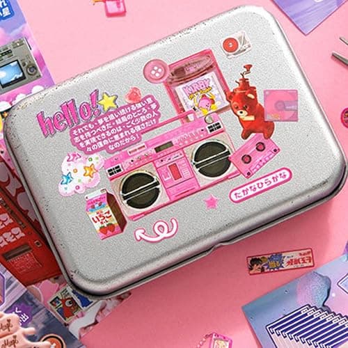 Japanese StickerBook: Showa Japanese (650+) & Y2K Retro (800+) | 2-in-1 Nostalgic Sticker Books for Journaling, Scrapbooking,Prayer Board Supplies-Vision Board Supplies thumbnail 8