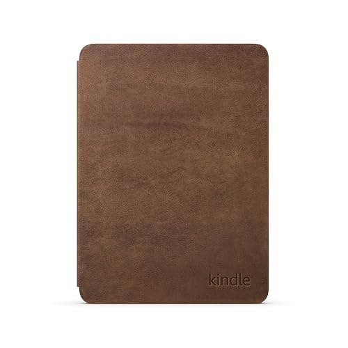 Amazon Kindle Paperwhite and Kindle Colorsoft Case, Lightweight and Foldable Protective Cover - Premium Leather - Image 1