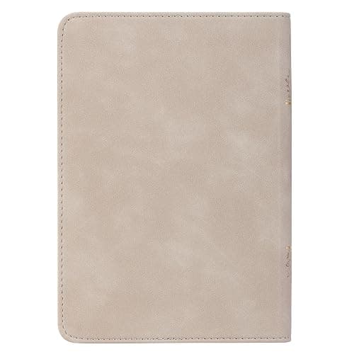 KJV Holy Bible, Compact Vegan Leather Red Letter Edition - Ribbon Marker, King James Version, Taupe (KJV Compact Editions) thumbnail 2