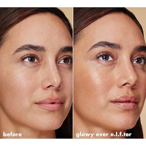 e.l.f. SKIN Bronzing Drops, Liquid Bronzer For Face & Skin, Creates A Sun-Kissed Glow, Infused With Vitamin E, Vegan & Cruelty-Free, Pure Gold thumbnail 5