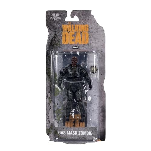 McFarlane Toys - The Walking Dead Gas Mask Zombie 5in Action Figure thumbnail 6