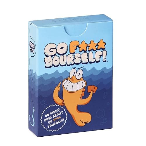 Go F Yourself! – The Grown Up Go Fish Card Game You've Always Wanted | Hilarious Party Game for Grown Ups, 2+ Players | 52 Cards, 13 Unique Pairs - Image 1