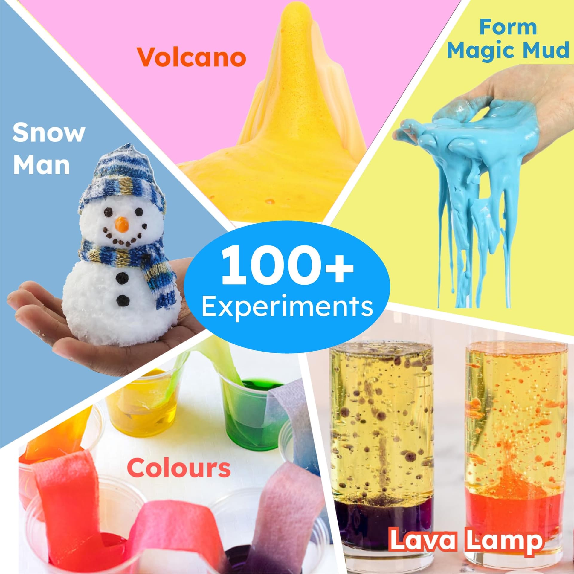 Butterfly EduFields 100+ Science Kit | Gift For Girls Age 6-7 | Birthday Gift for 5 6 7 8 year old girl | Girls Science Experiment Kit | toys for 6 year old | Fun STEM Learning and Educational Toys thumbnail 3