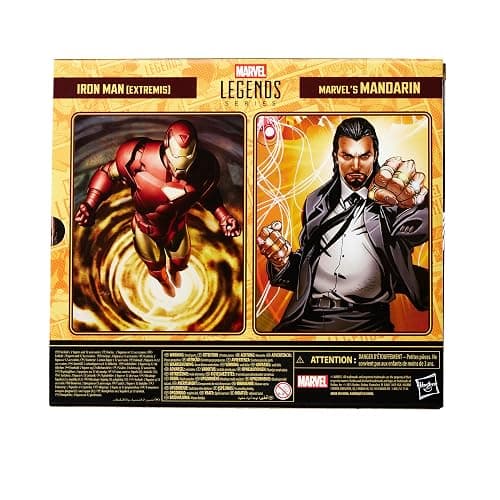 Marvel Legends Series Iron Man (Extremis) & Marvel’s Mandarin, Avengers Comics Collectible 6-Inch Action Figures (Amazon Exclusive) thumbnail 12