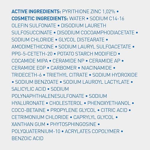 CeraVe Hydrating Anti Dandruff Shampoo, 1% Pyrithione Zinc Dandruff Treatment With Ceramides, Niacinamide & Hyaluronic Acid, Helps Eliminate Flakes & Provides Itchy Scalp Relief, Sulfate Free, 12 Oz thumbnail 12