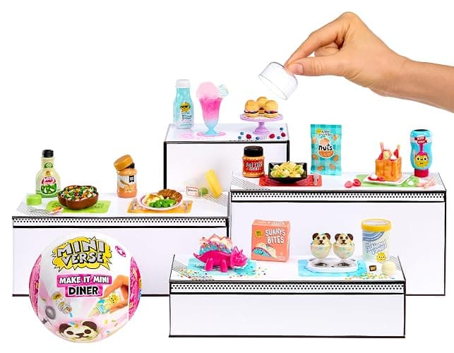 MGA's Miniverse Make It Mini Diner Series 4, Mini Collectibles - Mystery Blind Packaging, DIY, Resin Play, Replica Food, NOT Edible, Collectors, 8+ thumbnail 4