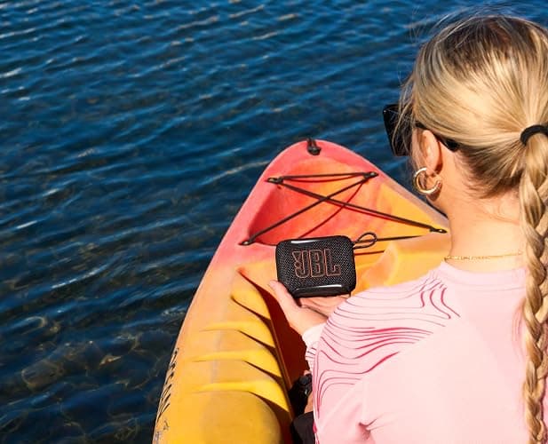 JBL Go 5, Enceinte Bluetooth Ultra‑Portable, Étanche, Noir | Puissant JBL Pro Sound, AirTouch Pairing, Auracast, Éclairage Ambient Edge, Bluetooth 6.0 et Jusqu’à 10 Heures d’Autonomie thumbnail 7