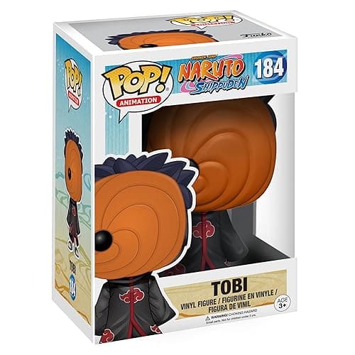Funko POP Anime: Naruto Shippuden Tobi Toy Figure, Multicolor, One Size - Image 1