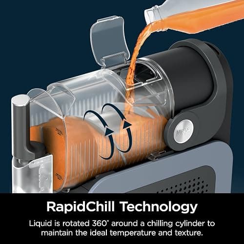 Ninja SLUSHi Professional Frozen Drink Maker with RapidChill Technology, 88 oz. Frozen Drink & Slushie Machine, 5 Preset Programs, Frozen Margaritas, Frappés, and More, Margarita, FS301TG thumbnail 7