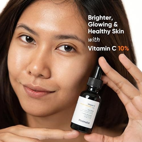 Minimalist 10% Vitamin C Serum for Brightening | Improves Hydration | For All Skin Types | For Women & Men | 1 Fl Oz / 30 ml thumbnail 7