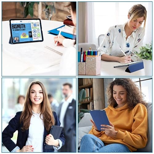 ProCase Coque pour iPad (A16) 11 Pouces 2025, iPad 10ème Génération 10,9 Pouces 2022, Housse Étui de Protection Plus Durable, Veille/Réveil Automatique -Marine thumbnail 7