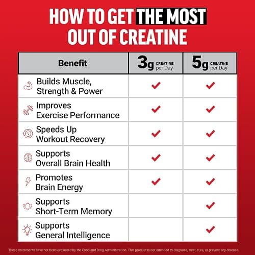 Force Factor Creatine Monohydrate Gummies, NSF Certified, 5g Dose for Men & Women to Support Muscle, Strength, Recovery, Cognitive Health & Memory, Packaging May Vary, Blue Raspberry, 150 Gummies thumbnail 10