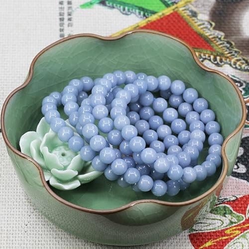 Keleny Gem Semi Precious Gemstones 8mm Natural Stone Round Beads Crystal Stretch Bracelets 7 Inch Unisex thumbnail 4