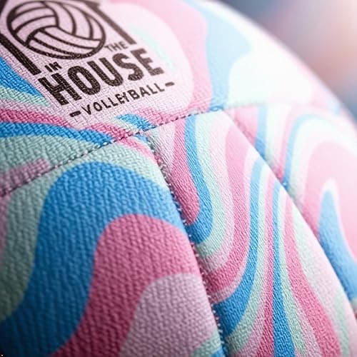 U Scored Sports in The House Soft Indoor Volleyball for Boys & Girls (Ages 3+) – Realistic Feel - Training Ball for Indoor Play - Bring Vball Practice Home - Great Gift for Any Volleyball Player thumbnail 6