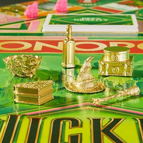 Monopoly Wicked Edition Board Game | Inspired by The Motion Picture | Ages 8+ | 2 to 6 Players | 30 Mins. | Family Games for Kids, Teens, and Adults thumbnail 2