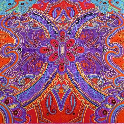 Boho Queen Duvet Cover, 100% Microfiber Ethnic Bohemian Colorful Bedding Set for Men Women, Yellow Orange Modern Geo Bohemian Print Duvet Cover, with Zipper Closure Luxury Soft Durable (Queen, 3pcs) thumbnail 5