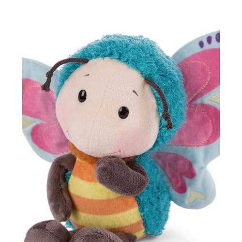 NICI Soft Toy Butterfly 18 cm – Cuddly Toys for Girls, Boys & Babies – Fluffy Stuffed Animal for Playing, Cuddling & Collecting – Cosy Plush Animals thumbnail 3
