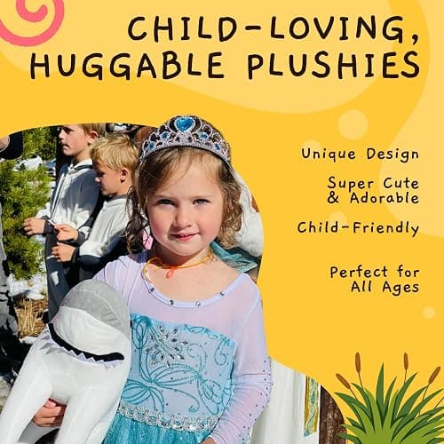 Randimals Plush Toy Stuffed Animal Mix - Horse & Shark Hybrid Stuffed Animals for Girls & Boys - Huggable & Soft Animal Characters Cute Plushies - Unique Toys for Discovery & Adventure thumbnail 6