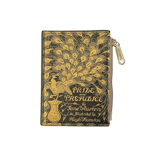 Pride and Prejudice Card Holder Mini Book Wallet Coin Purse Book Card Purse Book Cardholder Jane Austen Book Lover Gift by ASVP Shop - Image 1