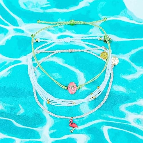 Pura Vida Havana Nights Bracelet Pack - Accessories - Multicolor, Set of 3 | Havana Nights multicolor bracelet pack, set of 3, stackable, adjustable, bands. thumbnail 4