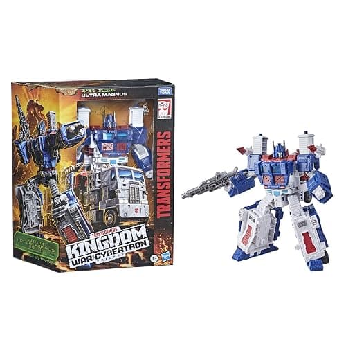Transformers Toys Generations War for Cybertron: Kingdom Leader WFC-K20 Ultra Magnus Action Figure - Kids Ages 8 and Up, 7.5-inch thumbnail 3