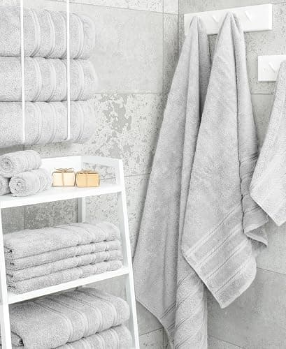 American Soft Linen 100% Cotton Luxury Turkish Towels, 4 PC Bath Towel Set | Soft Absorbent Quick Dry OEKO Tex Standard 100 Certificated Durable Machine Washable Premium Hotel Quality thumbnail 2