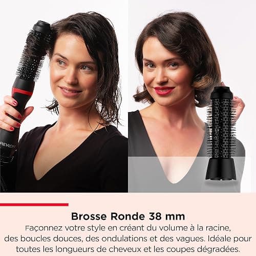 REVLON- 5-EN-1 One-Step Styler multi-usages (têtes amovibles, boucleur, sèche-cheveux, brosse volumisante, brosse coiffante et concentrateur) RVDR5370 thumbnail 7