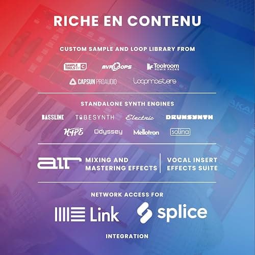 Akai Professional MPC Key 37 Synthétiseur de Production Autonome, Boîte à Rythmes, Clavier MIDI, avec Wi-Fi, Bluetooth, Écran Tactile, Plug-ins et Intégration Native Instruments thumbnail 9