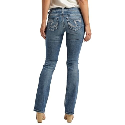 Silver Jeans Co. Tuesday Low Rise Slim Bootcut Jeans thumbnail 3