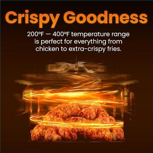 CHEFMAN 2 Qt Mini Air Fryer – Digital Space-Saving Compact Air Fryer with Nonstick and Dishwasher Safe Basket, Quick & Easy Meals in Minutes, Features Digital Timer and Shake Reminder – Black thumbnail 5