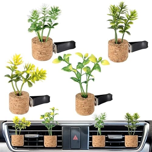 succulent car air fresheners - Image 1