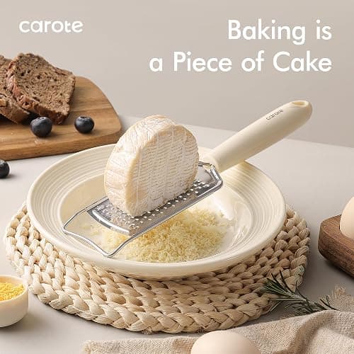 CAROTE 22pcs Silicone Cooking Utensils Set, 446°F Heat Resistant Kitchen Utensils Gadgets Set, Spatula, Turner, Whisk, Tongs thumbnail 6