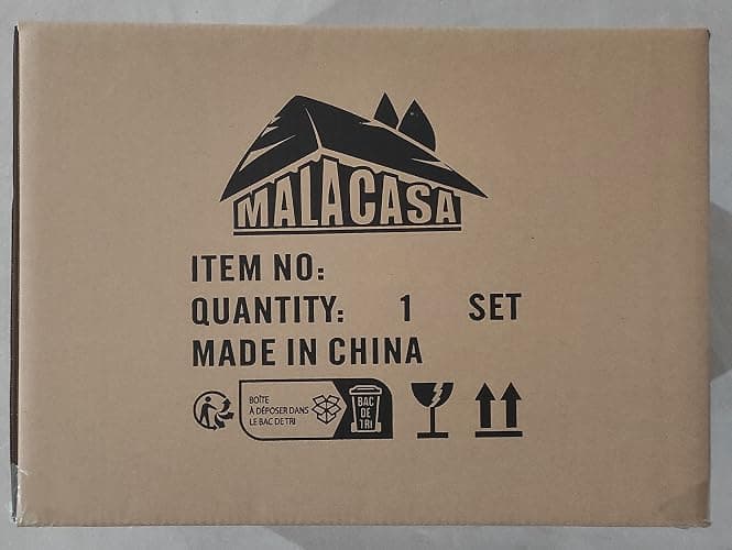 MALACASA 24 Pieces Porcelain Dinnerware Set, Modern White Dish Set for 6, Premium Serving Plates and Bowls Sets, Chip and Scratch Resistant Dishware Sets Kitchen Dishes Dining Ware Set, Series LEAH - Ivory White - 24 Piece (Service for 6) thumbnail 13
