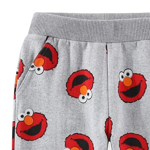 Sesame Street Elmo and Cookie Monster Boys Long Sleeve Shirt and Pants Set for Infant and Toddler thumbnail 7