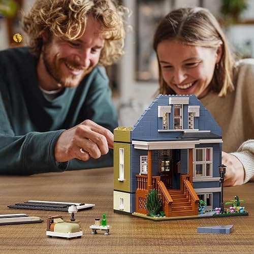 Shame House Building Blocks, Gallagher House TV Series Frank Fiona Creative Toys Set Compatible with Lego, Gift Decor for Fans 18+ Adult(1058 PCS) thumbnail 7