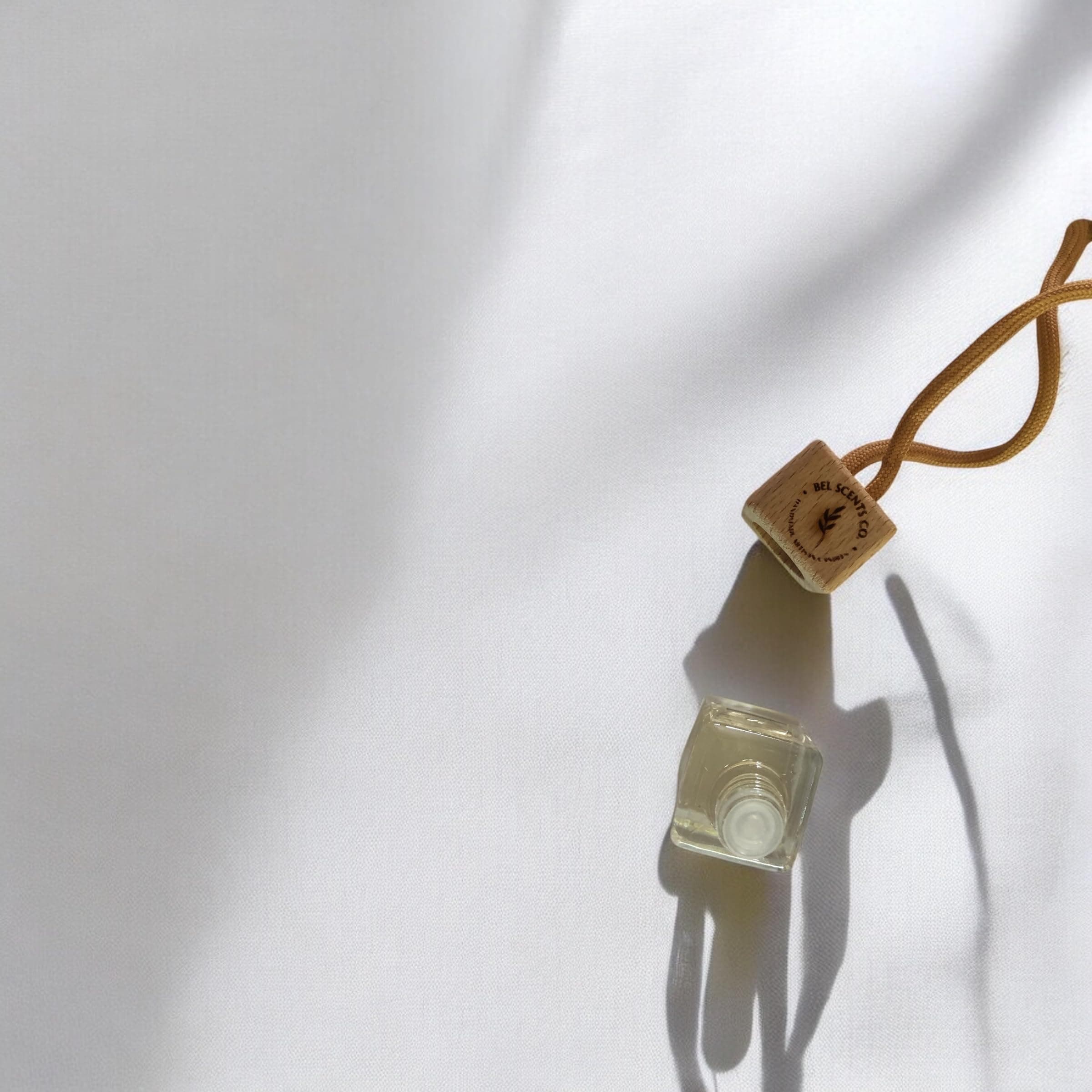 Bel Scents Co. Lemongrass and Lime Car Diffuser, 10ml, Natural Essential Oil Blend, Hanging Style. Gift .Car Accessories thumbnail 3