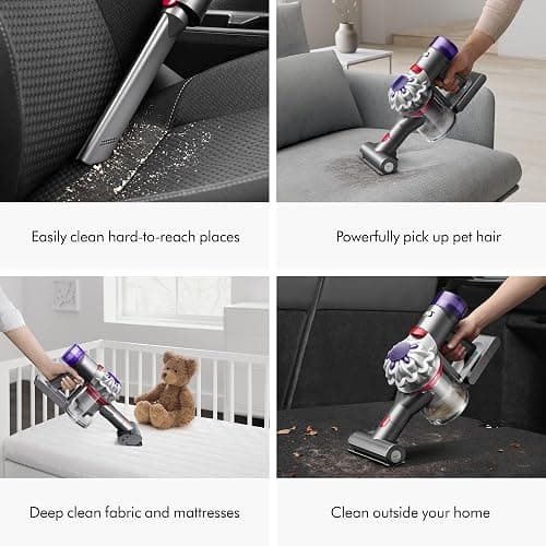 Dyson Car+Boat Handheld Vacuum, Cordless and Lightweight, Cleans Hard Surfaces and Upholstery, 115AW, 2 Power Modes, Up to 50 Minutes² thumbnail 6