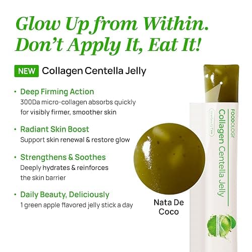 Stick Jelly Duo: Cutting & Collagen Jelly Set, Korean Supplement, Christmas Gifts Stocking Stuffers for Boosting Metabolism and Skin Hydration, Collagen, Centella Asiatica, Garcinia Cambogia Jel thumbnail 6