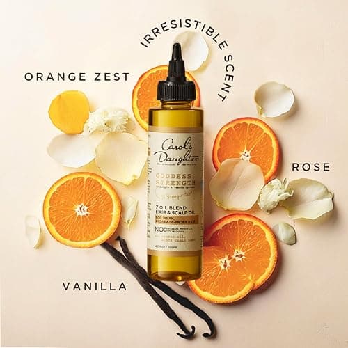Carol's Daughter Goddess Strength 7 Oil Blend Scalp and Hair Oil for Waves, Coils and Curls, Hair Treatment with Castor Oil, 4.2 Fl Oz thumbnail 9