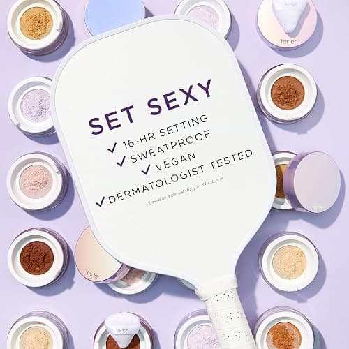 tarte creaseless setting powder – Pressed & Loose Face Powder, Lightweight Oil-Absorbing Formula for Longwear Finish, Vegan & Cruelty Free thumbnail 4