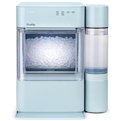 GE Profile Opal 2.0 XL with 1 Gallon Tank, Chewable Crunchable Countertop Nugget Ice Maker, Scoop Included, 38 lbs in 24 Hours, Pellet Ice Machine with WiFi & Smart Connected, Moonstone Blue - Image 1