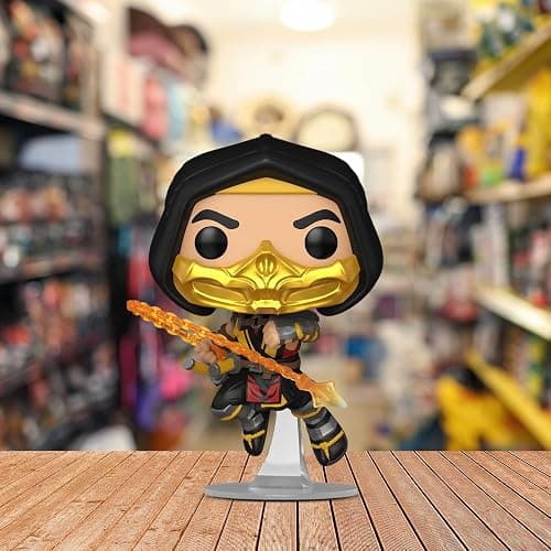 Funko POP! Games: Mortal Kombat 11 - Scorpion - Collectable Vinyl Figure - Gift Idea - Official Merchandise - Toys For Kids & Adults - Model Figure for Collectors and Display thumbnail 2