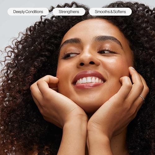 Eva NYC Therapy Session Deep Conditioning Hair Mask with Vegan Protein, Jojoba Oil + Argan Oil - Hydrate, Soften + Repair Hair Strength - Sulfate Free - Warm Vanilla Scent - 13.5 fl oz thumbnail 4