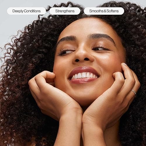 Eva NYC Therapy Session Deep Conditioning Hair Mask with Vegan Protein, Jojoba Oil + Argan Oil - Hydrate, Soften + Repair Hair Strength - Sulfate Free - Warm Vanilla Scent - 13.5 fl oz thumbnail 5