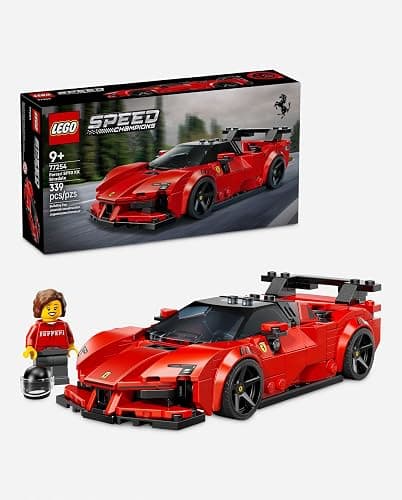 LEGO Speed Champions Ferrari SF90 XX Stradale Sports Car Building Toy for Kids - Building Set W/Ferarri Driver Minifigure for Boys & Girls, Ages 9+ - Gift Idea for Birthdays - 77254 thumbnail 7