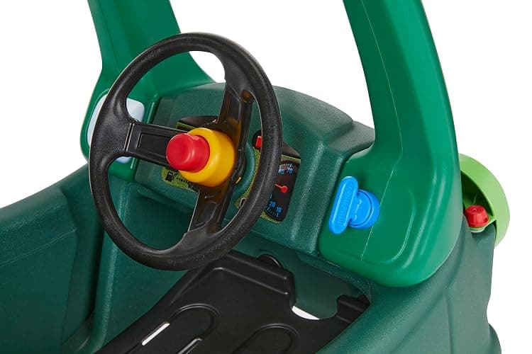 Little Tikes Cozy Coupe Dinosaur – Amazon Exclusive Large, Green thumbnail 4