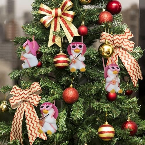 Car Rear View Mirror Hanging Accessories Swinging Duck Rearview Mirrors Ornament Pink Decor for Women Teen Girl Automotive Decorations Interior Aesthetic Things Kawaii Auto Pendant Stuff to Mom Gifts thumbnail 6